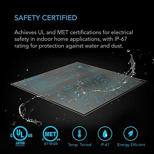 AC Infinity SUNCORE A5, Waterproof Seedling Heat Mat 20” x 20.75” - Image 5