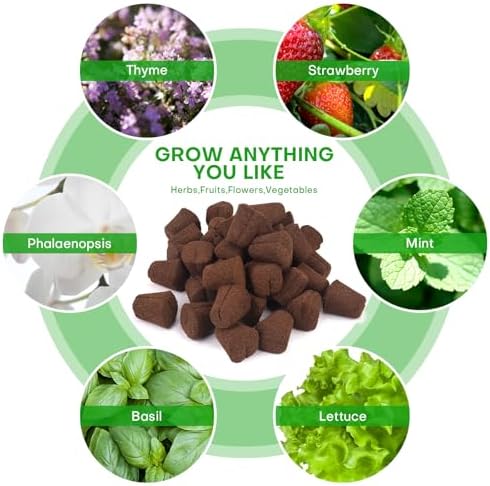 50 Pcs Grow Sponges,Replacement Plant Starter Plugs for Cuttings and Propagation,Great for Soil, Tray or Planting Pods, Promotes Herbs, Vegetables and Flowers Growth - Image 7