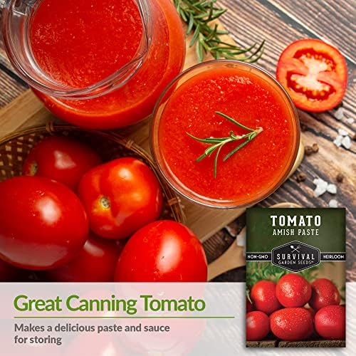 Amish Paste Tomato Seeds for Planting - 1 Pack - Image 3