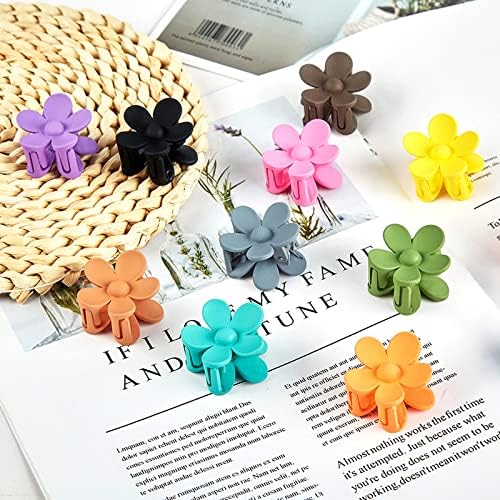 12 Pcs Colorful Mini Hair Claw Small Hair Clips for Women Kids Girls, 1.37 Inch Tiny hair clips Jaw Clips Clamps Nonslip Clip/Hair Accessories, Assorted Colors(6 Colors) - Image 6