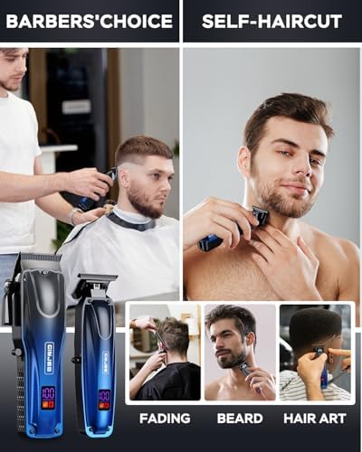 Cordless Hair Clippers and Trimmer Set for Men - Image 5