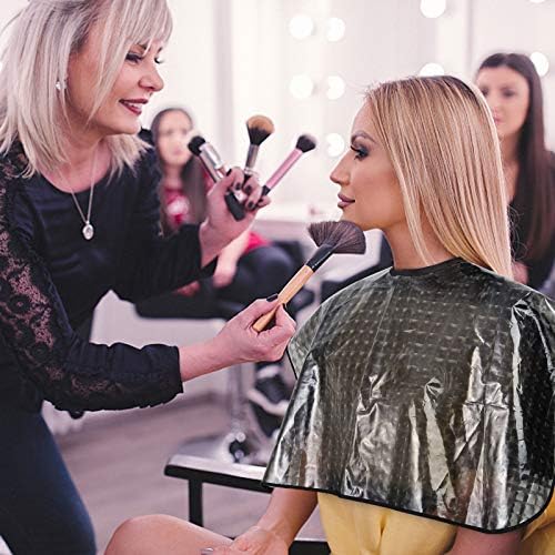 Short Waterproof Hair Dye Cape, Salon Cover for Hair Color,Shampoo - Image 3