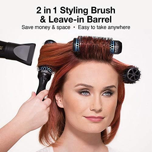 Olivia Garden MultiBrush - Non-Electrical Detachable Thermal Brush with Ceramic Barrel - Image 2
