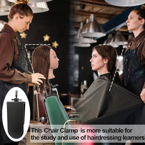 Mannequin Clamp Stand for Chair for Hairdresser Styling with Clamp stand (1 Pack) - Image 5