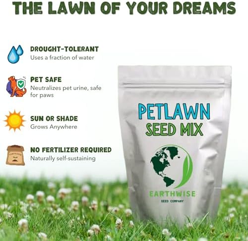 Earthwise PetLawn Alternative Lawn Seed - 5 lb, 5,000/2,000 sq ft - Image 4