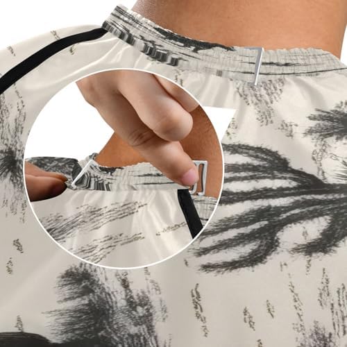 Hair Cutting Cape for Men, Wild West Cowboys Barber Cape Adjustable Neck Size Professional Salon Cape - Image 7