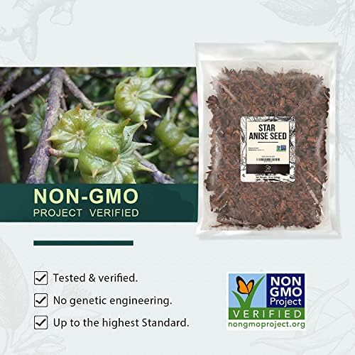 Soeos Star Anise, Star Anise Whole, Anise Seeds, NON-GMO Verified，32 Ounce - Image 4