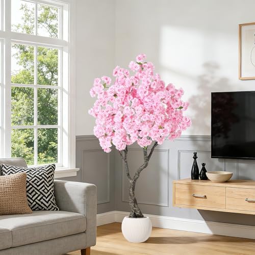 7FT Tall Artificial Cherry Blossom Tree - Image 6