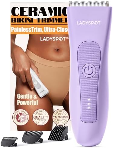 MANSPOT LADYSPOT™ Bikini Hair Trimmer for Women, Electric Body Shaving Sets by MANSPOT