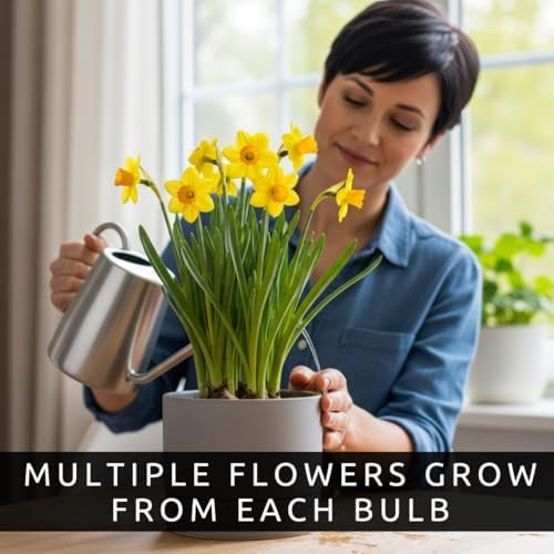 Yellow Dutch Master Daffodil Bulbs for Planting - Fresh Blooming Flowers, Easy to Grow Perennials - Sunshine Flowers - Early Spring Blooms - Indoor or Outdoor Growing (20 Bulbs) - Image 6
