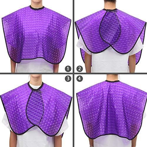 Short Waterproof Hair Dye Cape, Salon Cover for Hair Color,Shampoo - Image 6