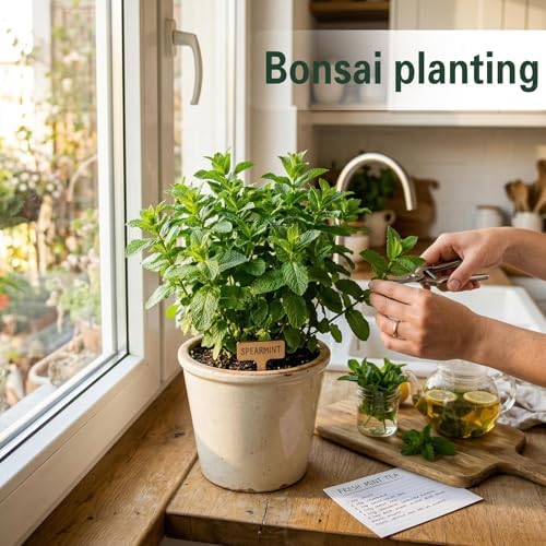 Mint Seeds for Planting, Heirloom Fragrant Culinary Herb Garden Seeds - Image 4