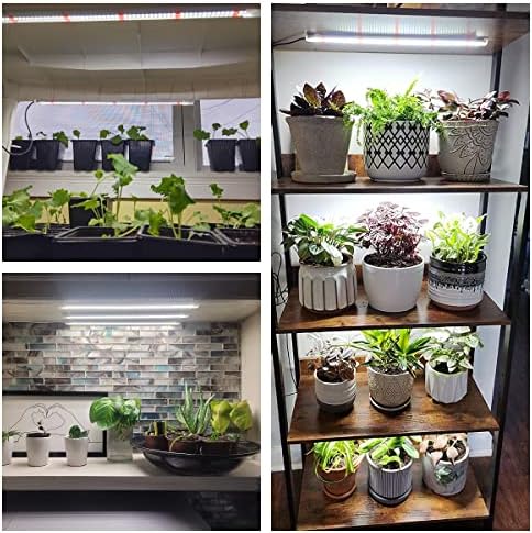 16in Plant Grow Light Strip, Full Spectrum for Indoor Plants 5V/2A - Image 2