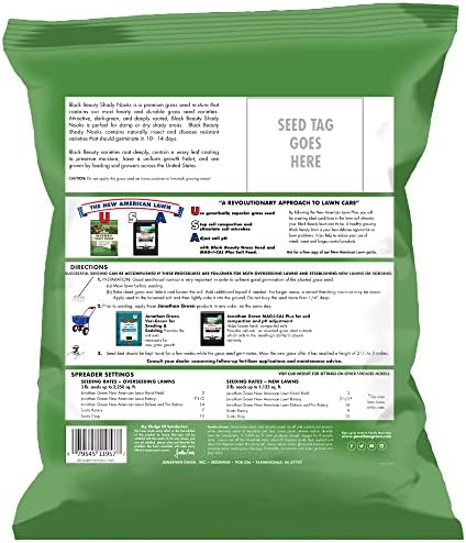 Jonathan Green Black Beauty Shady Nooks Grass Seed - 3 lb - Image 2