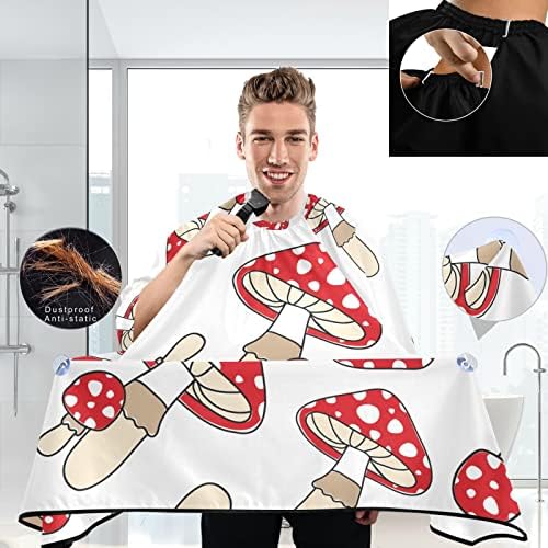 Barber Capes Polyester Hair Cutting Salon Cape with Snaps Beard Bib Hairdresser Gown Stylist Cape For Men Women - Image 3