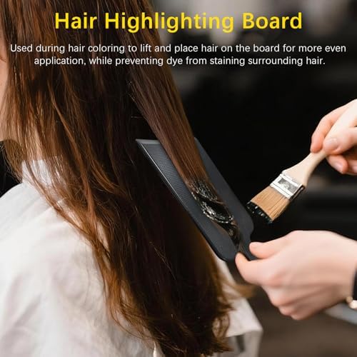 2PCS Balayage Paddle & Highlighting Boards – Long & Short Hair Dye Foil Boards for Coloring, Bleaching & Precision Hair Salon Tools - Image 2
