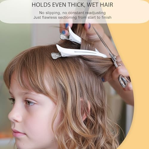 Duck Bill Hair Clips for Women 12 Pcs Black for Hair Styling Clips - Image 2