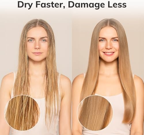Sndyi Large Round Brush for Blow Out, 2.1 Inch Nano Thermal Ceramic Ionic Round Hair Brush with Boar Bristles, Boost Shine and Volume, Quick Blow Drying and Styling, Best for Long Thick Hair - Image 6