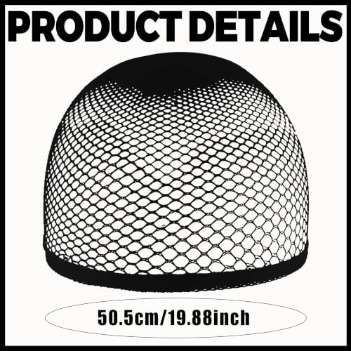 Seifar Black Wig Caps, High-Elastic Wig Accessories for Halloween, Cosplay, Themed Costume Events - Image 2