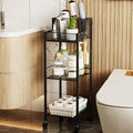 VITVITI Metal Hair Tool Organizer Shelf, Bathroom Storage Shelf Cart, Black by VITVITI