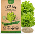 Lettuce Oakleaf Seeds Pack 1 G - Over 800 Non-GMO Heirloom Lettuce Seeds for Planting Greens in Individual Seed Packet, Greens Seeds for Planting Home Garden Indoor & Outdoor Gardening by OrganoRepublic