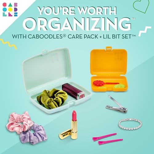 Caboodles Care Pack + Lil'Bit Set - Mustard & Mint - Image 2