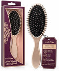 Earth & I Premium Rosegold Oval Hairbrush: Wet & Dry Detangling Brush by EarthI