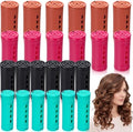 WILLBOND 24 Pcs Large Perm Rods Plastic Hair Rollers, Multicolor, Mixed by Willbond+Technology+Limited