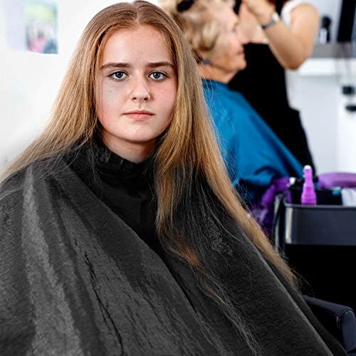 SATINIOR 6 Pcs Hair Cutting Barber Capes with Neck Duster Brush & Combs - Image 6
