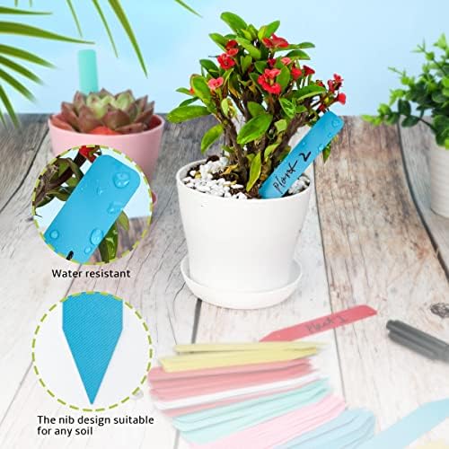 Plant Labels 500Pcs 4" Plastic Name Tags for Seedlings (Mix-Color) - Image 5