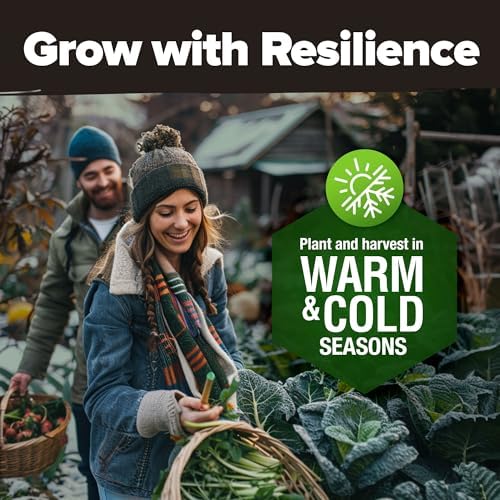 HOME GROWN 25 Variety Survival Seed Vault 14,200+ Heirloom Non-GMO Vegetable Seeds for Planting, High Germination, Family Garden Starter Kit, Tomatoes, Peppers, Carrots, Beans, Kale, Indoor Outdoor - Image 3