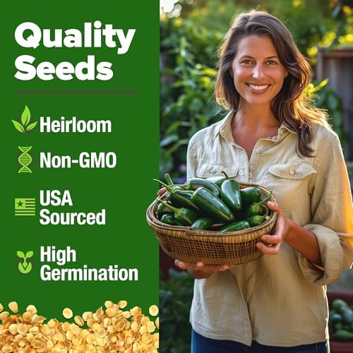 HOME GROWN Root Vegetable & Pepper Seed Kit – 6,929+ Non-GMO USA Seeds – Includes Tendersweet Carrot (6,000), Cherry Belle Radish (800) & Jalapeno Pepper (129) – Heirloom, High Germination - Image 3