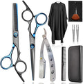 Hair Cutting Scissors Haircut Shears Kit, Fcysy Professional Barber Shears Set, Hairdressing Salon Scissors Blending Shears Barber Accessories for Hairdresser Home Use by Fcysy
