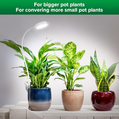 SANSI Grow Lights for Indoor Plants, Pot Clip-On Plant Lights, 10W 1-Pack - Image 5