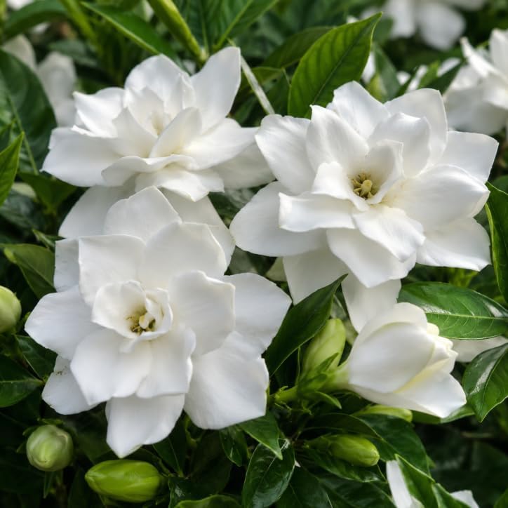 Frostproof Jasmine Plant Live for Planting, Fragrant White Flowering, Shrub Jasmines Vine Plant, 4 to 6 Inch Tall, No Pot - Image 3