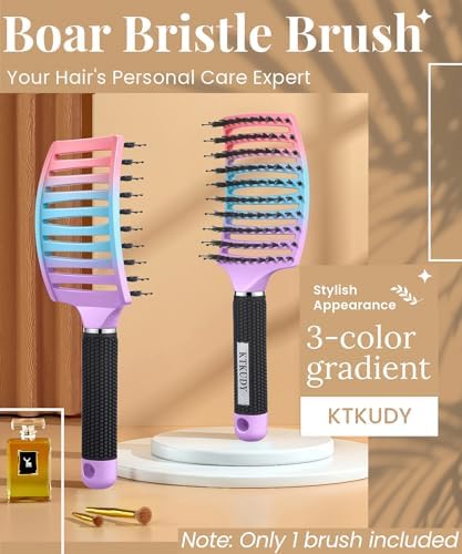Detangling Brush for Women & Kids, Wet & Dry Hair, All Hair Types - Image 2