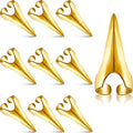 Hicarer 10 Pcs Adjustable Finger Claw Hair Parting Braid Ring Halloween Cos by Hicarer