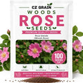 Woods Rose Seeds for Planting | Native Wild Rose Shrub | 100 Seeds by CZGrain