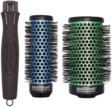Olivia Garden MultiBrush - Non-Electrical Detachable Thermal Brush with Ceramic Barrel by Unknown