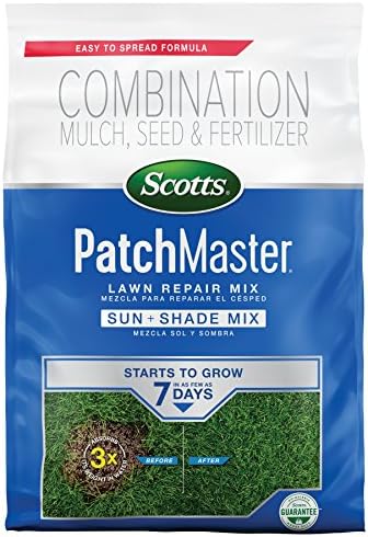 Scotts PatchMaster Lawn Repair Mix Sun + Shade Mix, 4.75 lbs. by Unknown