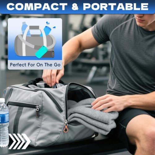 Microfiber Gym Towels for Showering Working Out Quick Dry Negative ions Large Middle Small Sizes Lightweight Gym Towel for Men Women Tennis Sports Towels for Body Hot Yoga Fitness Essentials - Image 6