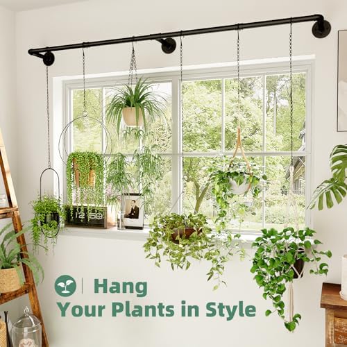 Galood Plant Hanger Indoor with 6 Hanging Chains Hanging Planters - Image 2