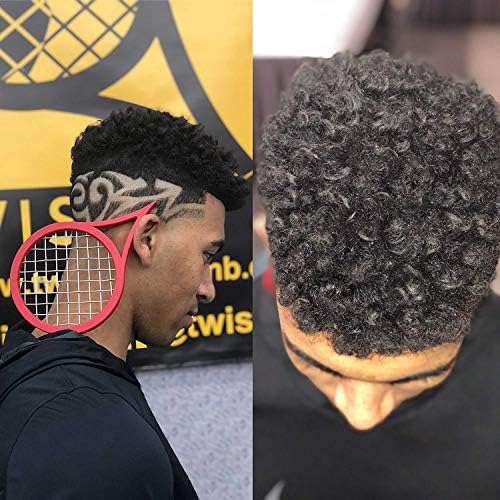 Twist it comb, to curl hair, twist hair, weave hair and dreadlocks, for barber and personal use, super easy to clean (Green) - Image 2