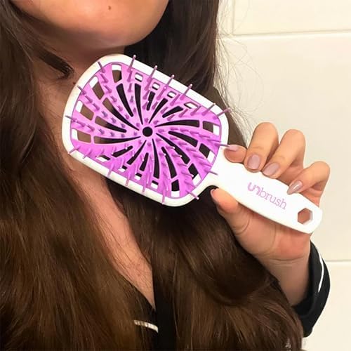 FHI Heat UNbrush Plus Ultra-Light Detangling Brush for Fine & Fragile Hair - Image 4