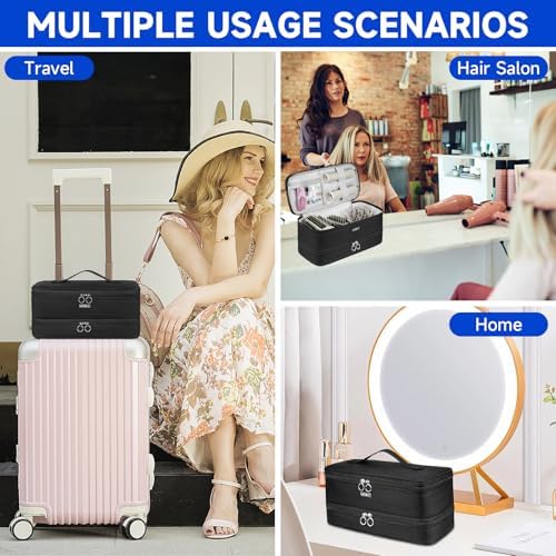 Travel Carrying Case Compatible with Shark Glam/Shark Flexstyle/FlexFusion - Image 6