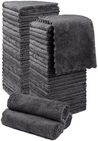 Orighty Washcloths 48 Pack, Ultra Soft Face Towels 12 x 12 inch by AllRightinOrighty