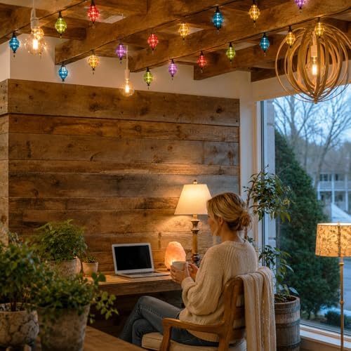 Vigdur Outdoor String Lights, 10FT Multicolor Patio String Lights Plug-in - Image 5