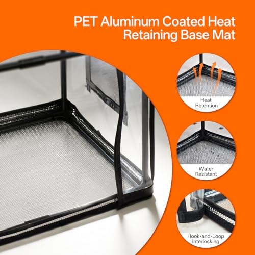 Bstrip Mini Indoor Greenhouse with Grow Light, Tabletop Seed Starting Tent - Image 4
