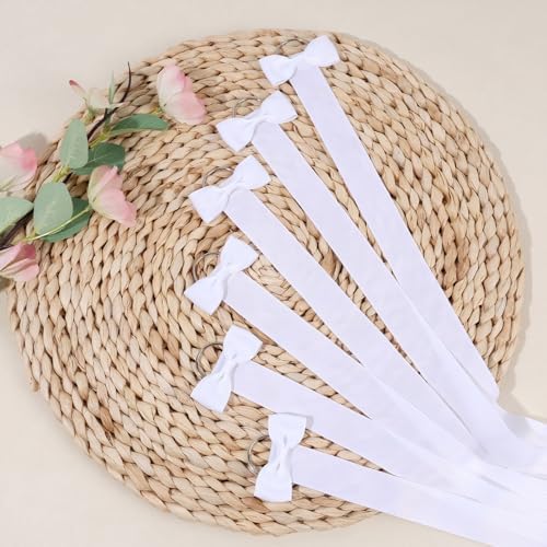 POVETIRE 6Pcs Bow Holder Bows Organizer for Girls Hair Clips Storage - Image 6