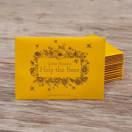 Bentley Wildflower Pollinator Mix, 25 Non-GMO Packets for Garden Planting, Non-Coated Flower Seeds to Grow Plants and Help Bees, Beautiful Gift - Image 6
